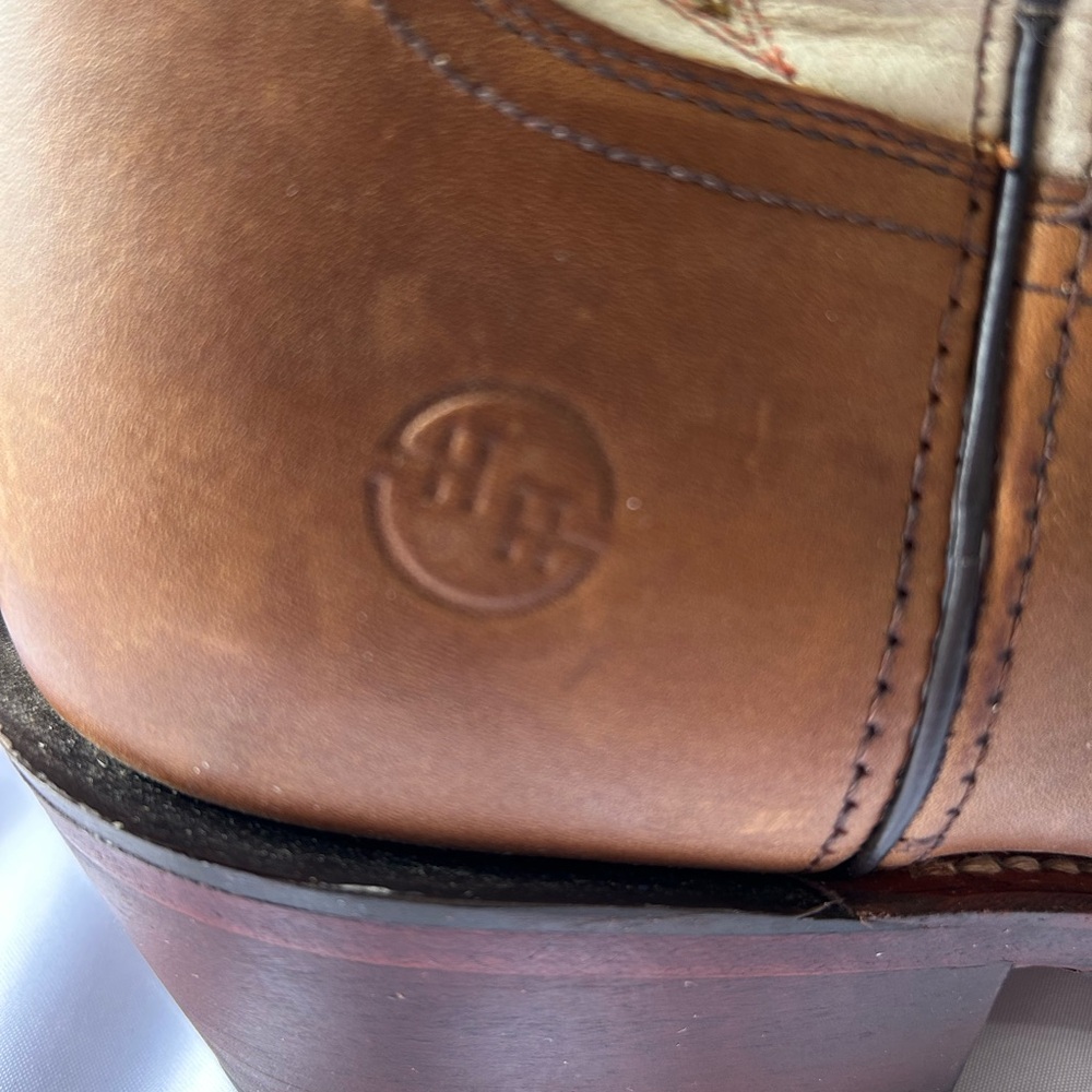 Double H Men’s Leather Western Boots . Made in Mexico Size 12 - Picture 4 of 10